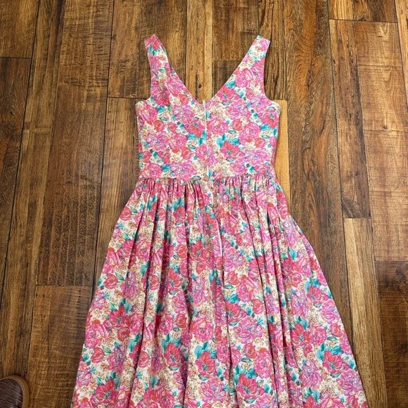 Vintage Laura Ashley Dress 8 - Picture 12 of 16